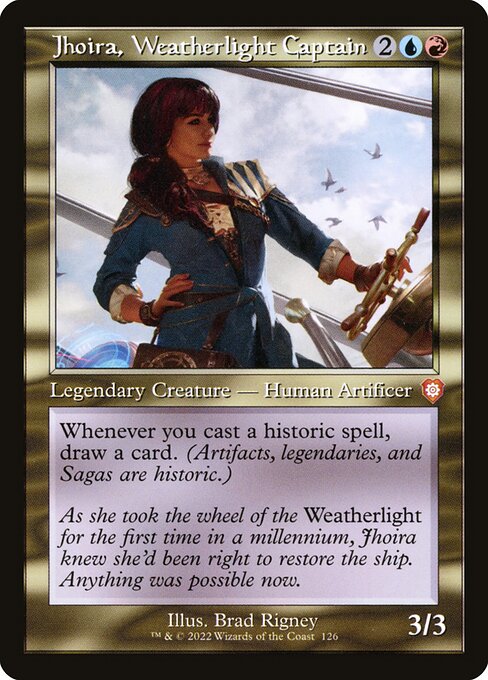 Jhoira, Weatherlight Captain (126) - The Brothers' War Commander - Game On