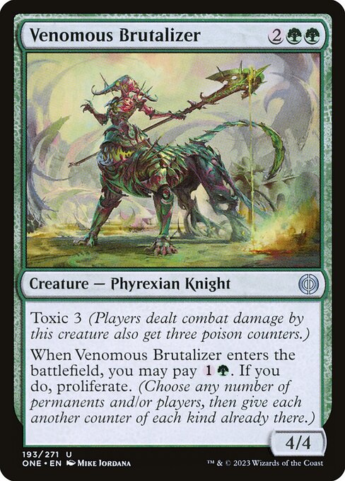Venomous Brutalizer (193) - Phyrexia: All Will Be One - Game On