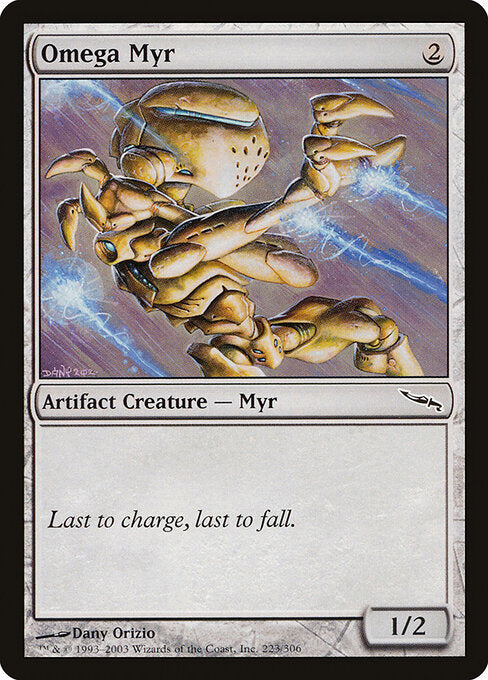 Omega Myr (223) - Mirrodin - Game On