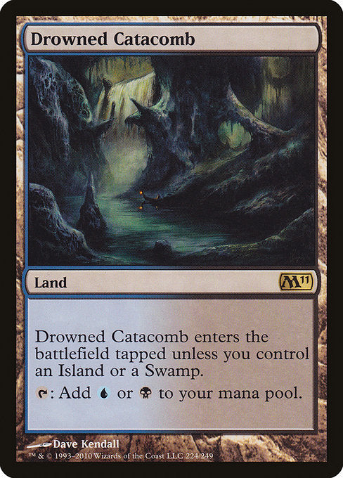 Drowned Catacomb (224) (Foil) - Magic 2011 - Game On
