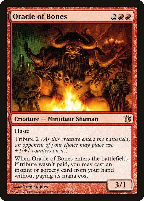 Oracle of Bones (103) (Foil) - Born of the Gods - Game On