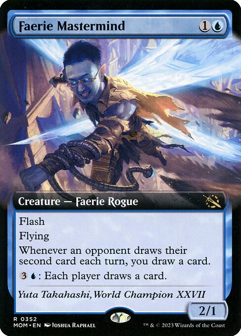 Faerie Mastermind (352) - EXTENDED ART - March of the Machine - Game On