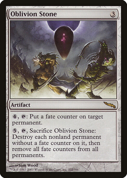 Oblivion Stone (222) - Mirrodin - Game On