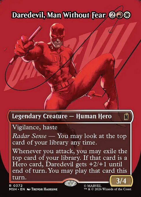 Daredevil, Man Without Fear (372) - Marvel Super Heroes - Game On