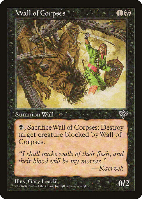 Wall of Corpses (151) - Mirage - Game On