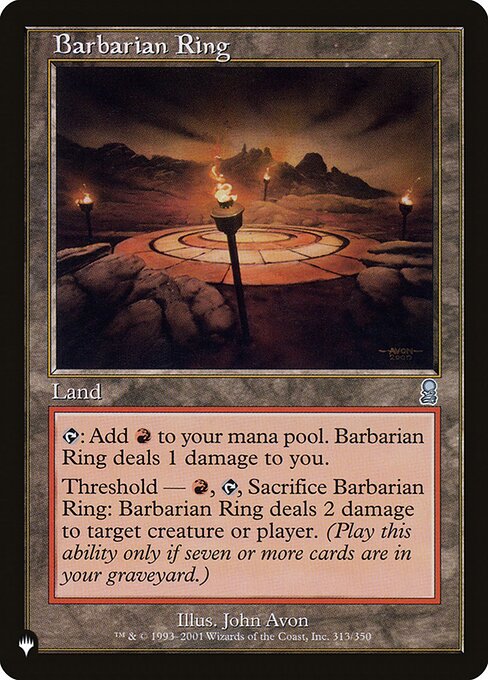 Barbarian Ring (ODY-313) - The List - Game On