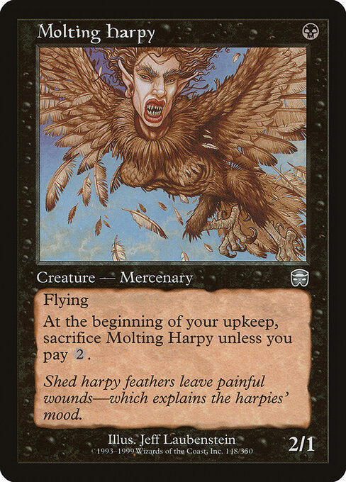 Molting Harpy (148) - Mercadian Masques - Game On