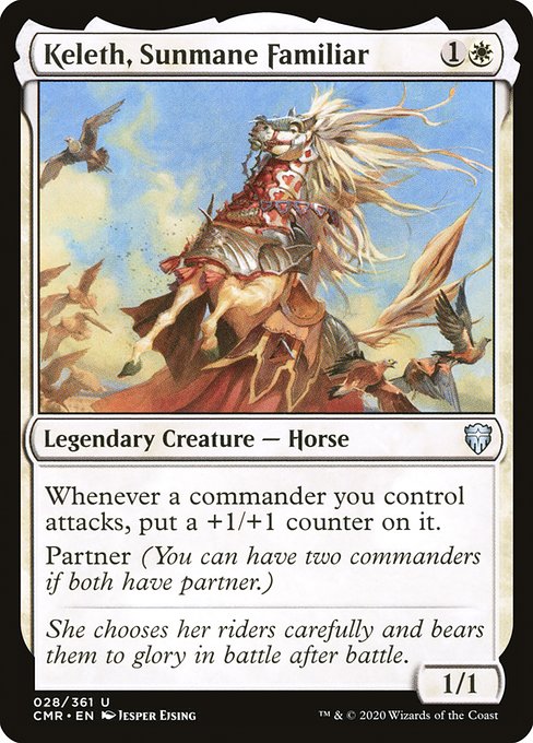 Keleth, Sunmane Familiar (28) (Foil) - Commander Legends - Game On