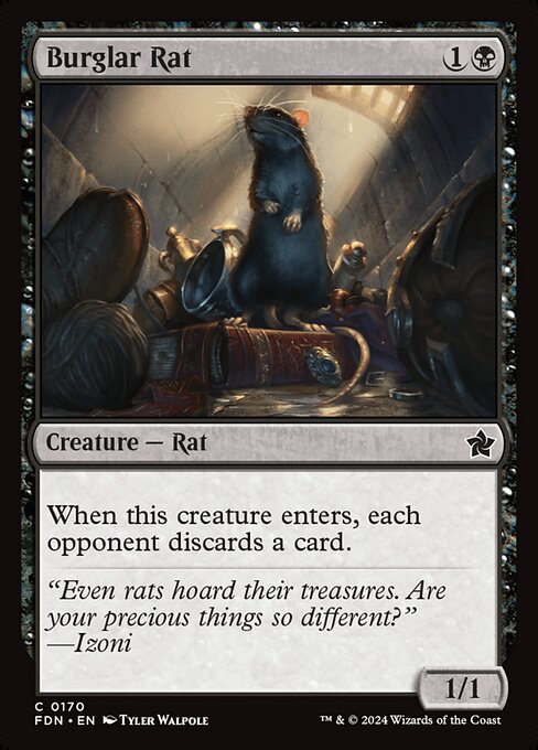 Burglar Rat (170) - Foundations - Game On