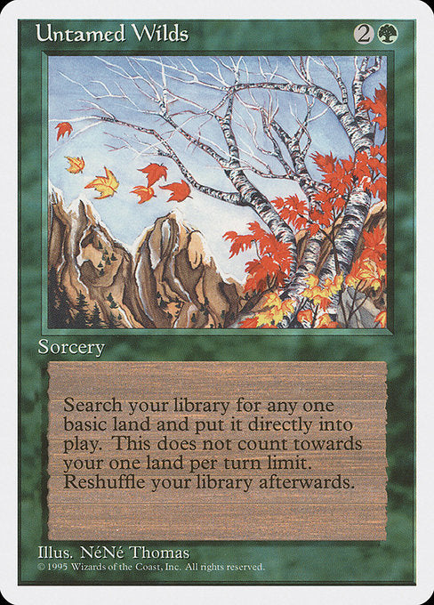 Untamed Wilds (279) - Fourth Edition - Game On