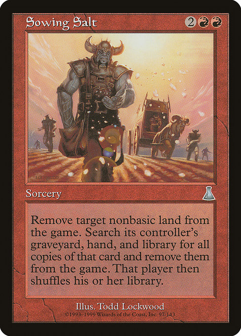 Sowing Salt (97) - Urza's Destiny - Game On