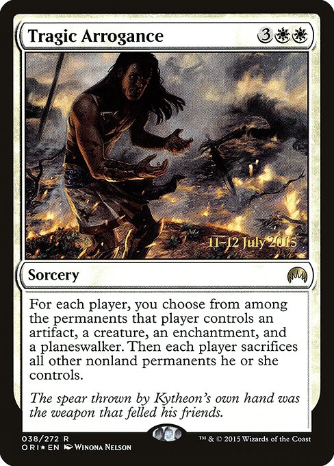 Tragic Arrogance (38s) (Foil) - Magic Origins Promos - Game On