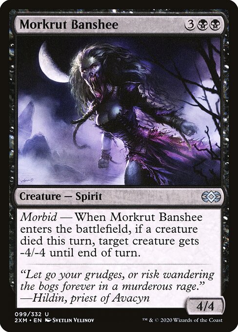 Morkrut Banshee (99) (Foil) - Double Masters - Game On