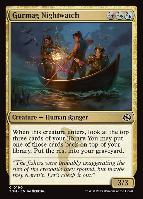 Gurmag Nightwatch (190) (Foil) - Tarkir: Dragonstorm - Game On