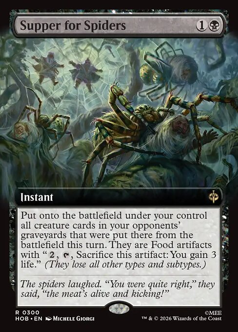 Supper for Spiders (300) (Foil) - The Hobbit - Game On