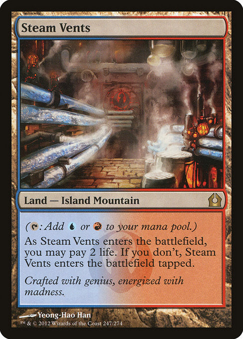 Steam Vents (247) - Return to Ravnica - Game On
