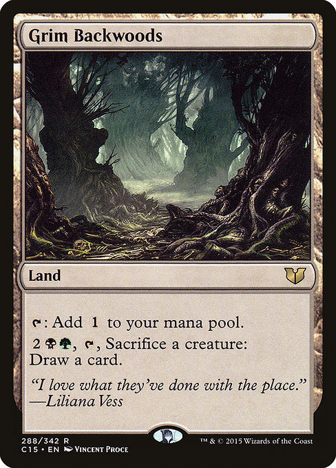 Grim Backwoods (288) - Commander 2015 - Game On