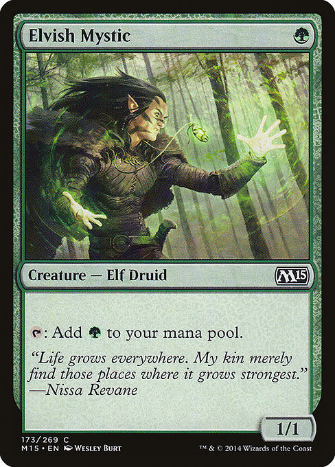 Elvish Mystic (173) - Magic 2015 - Game On