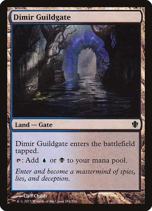 Dimir Guildgate (284) - Commander 2013 - Game On