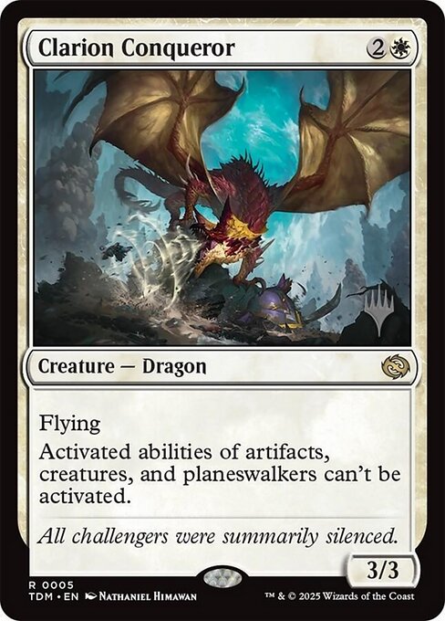 Clarion Conqueror (5p) - Tarkir: Dragonstorm Promos - Game On