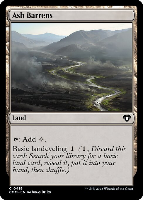 Ash Barrens (419) - Commander Masters - Game On