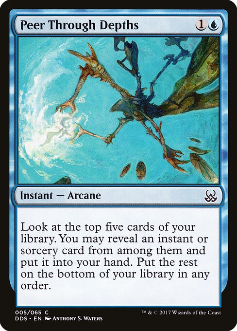 Peer Through Depths (5) - Duel Decks: Mind vs. Might - Game On