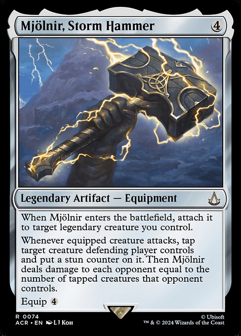Mjölnir, Storm Hammer (74) (Foil) - Assassin's Creed - Game On