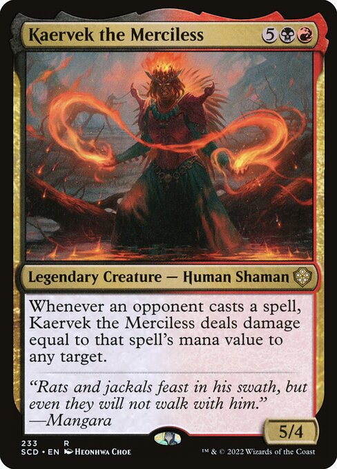 Kaervek the Merciless (233) - Starter Commander Decks - Game On