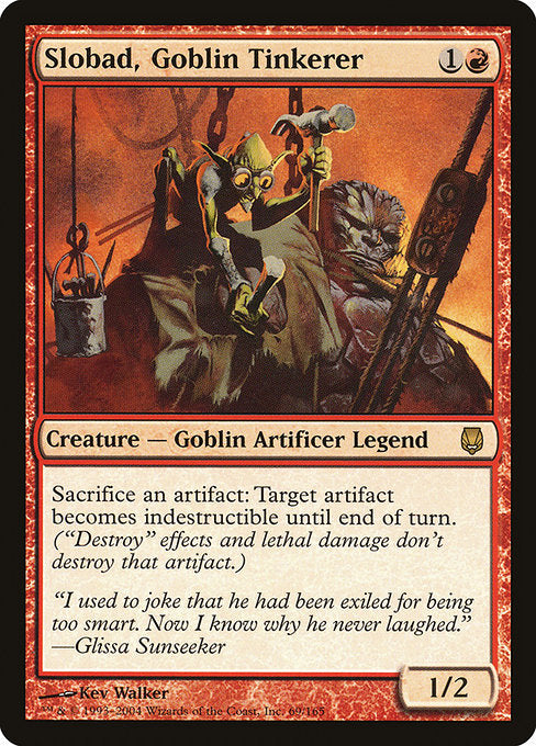 Slobad, Goblin Tinkerer (69) - Darksteel - Game On