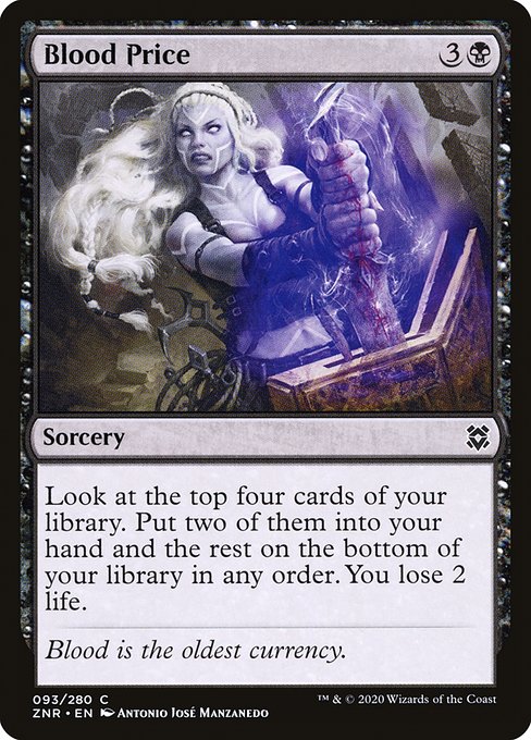 Blood Price (93) (Foil) - Zendikar Rising - Game On