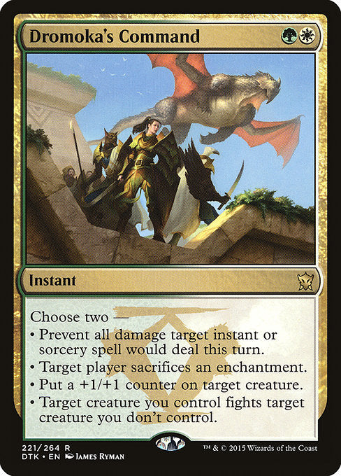Dromoka's Command (221) - Dragons of Tarkir - Game On