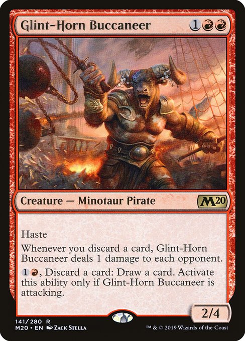 Glint-Horn Buccaneer (141) - Core Set 2020 - Game On