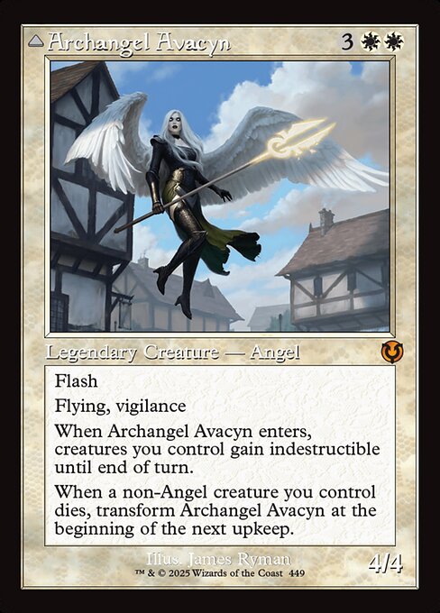Archangel Avacyn // Avacyn, the Purifier (449) (Foil) - Innistrad Remastered - Game On