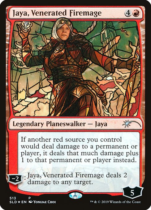 Jaya, Venerated Firemage (513) (Foil) - Secret Lair Drop - Game On