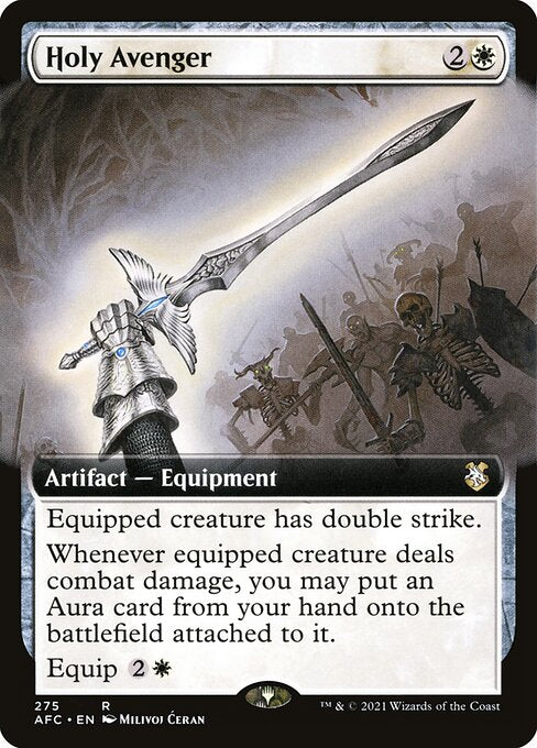 Holy Avenger (275) - EXTENDED ART - Forgotten Realms Commander - Game On