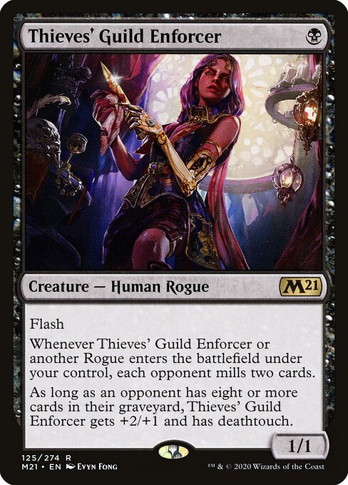 Thieves' Guild Enforcer (125) (Foil) - Core Set 2021 - Game On