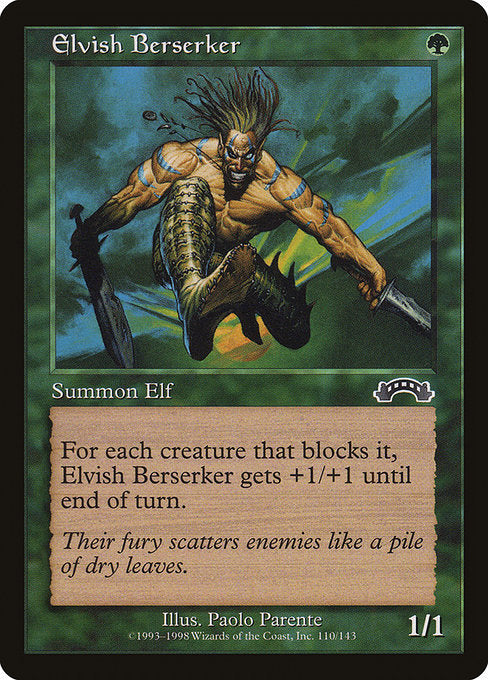 Elvish Berserker (110) - Exodus - Game On