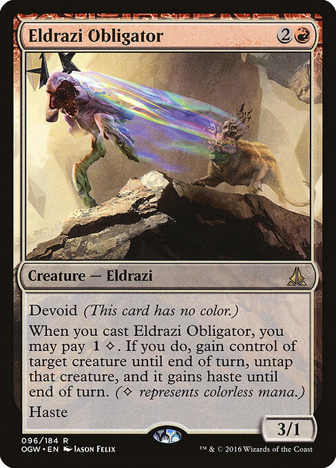 Eldrazi Obligator (96) (Foil) - Oath of the Gatewatch - Game On