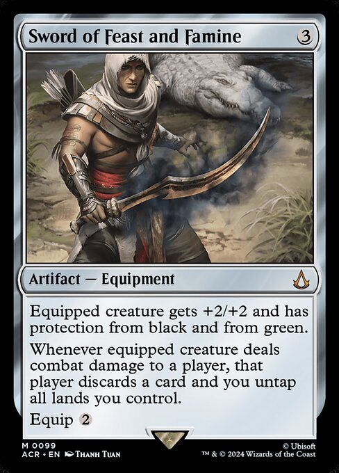 Sword of Feast and Famine (99) (Foil) - Assassin's Creed - Game On