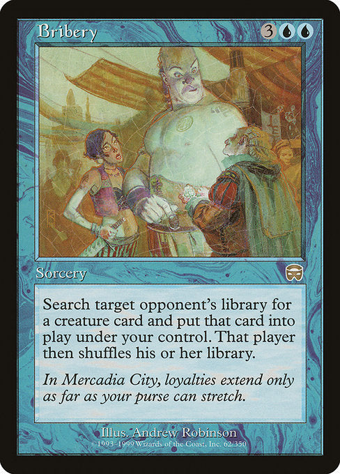 Bribery (62) (Foil) - Mercadian Masques - Game On