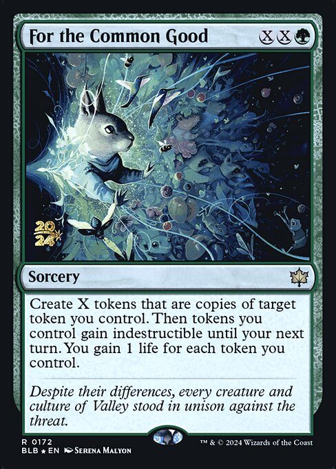 For the Common Good (172s) (Foil) - Bloomburrow Promos - Game On