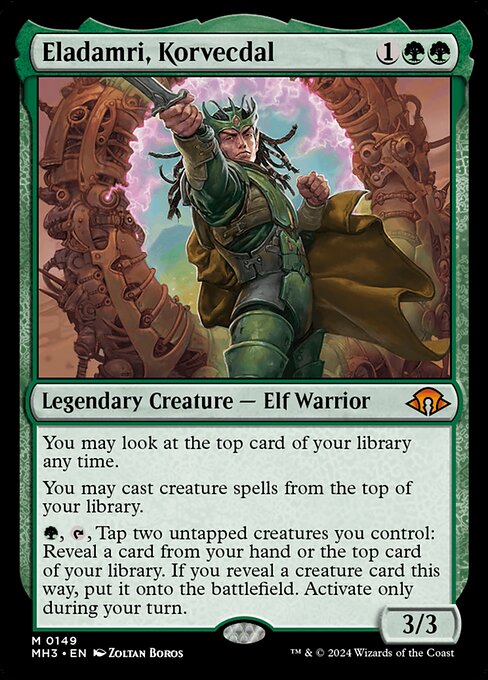 Eladamri, Korvecdal (149) (Foil) - Modern Horizons 3 - Game On