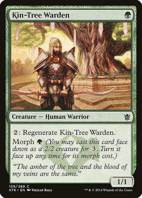Kin-Tree Warden (139) (Foil) - Khans of Tarkir - Game On