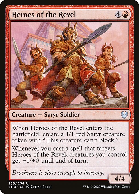 Heroes of the Revel (138) (Foil) - Theros Beyond Death - Game On