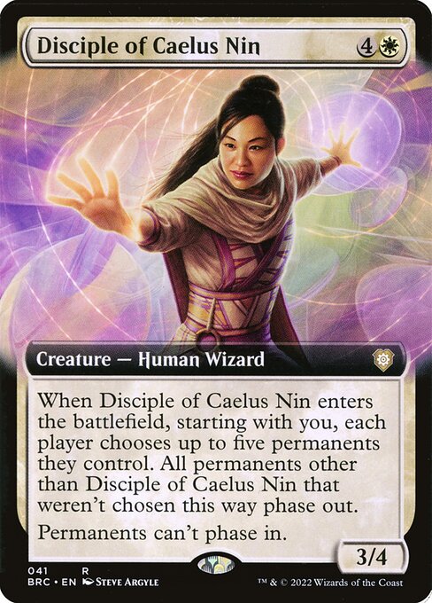 Disciple of Caelus Nin (41) - EXTENDED ART - The Brothers' War Commander - Game On