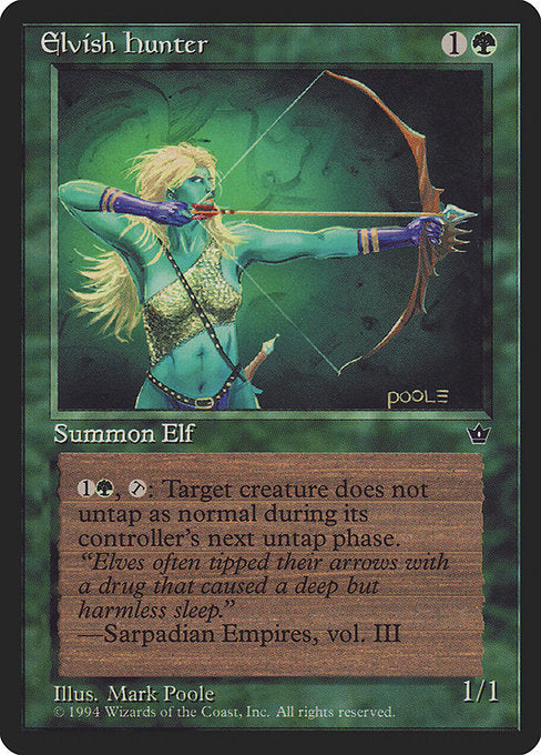 Elvish Hunter (67a) - Fallen Empires - Game On