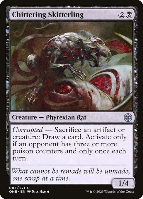 Chittering Skitterling (87) - Phyrexia: All Will Be One - Game On