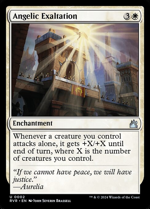 Angelic Exaltation (2) (Foil) - Ravnica Remastered - Game On