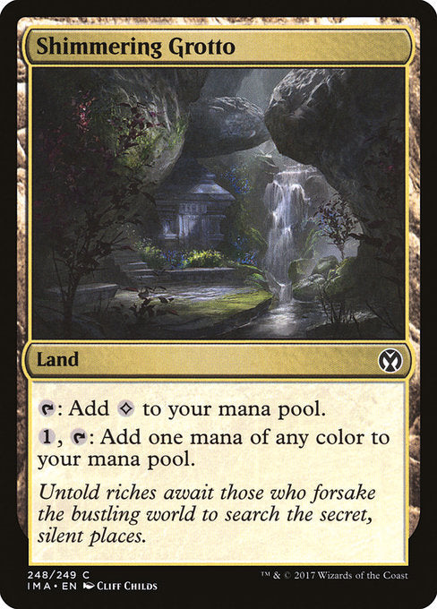 Shimmering Grotto (248) (Foil) - Iconic Masters - Game On