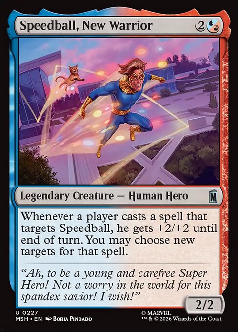 Speedball, New Warrior (227) - Marvel Super Heroes - Game On